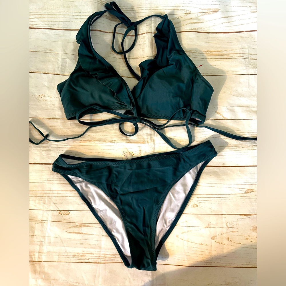 Teal Bikini Set Cupshe